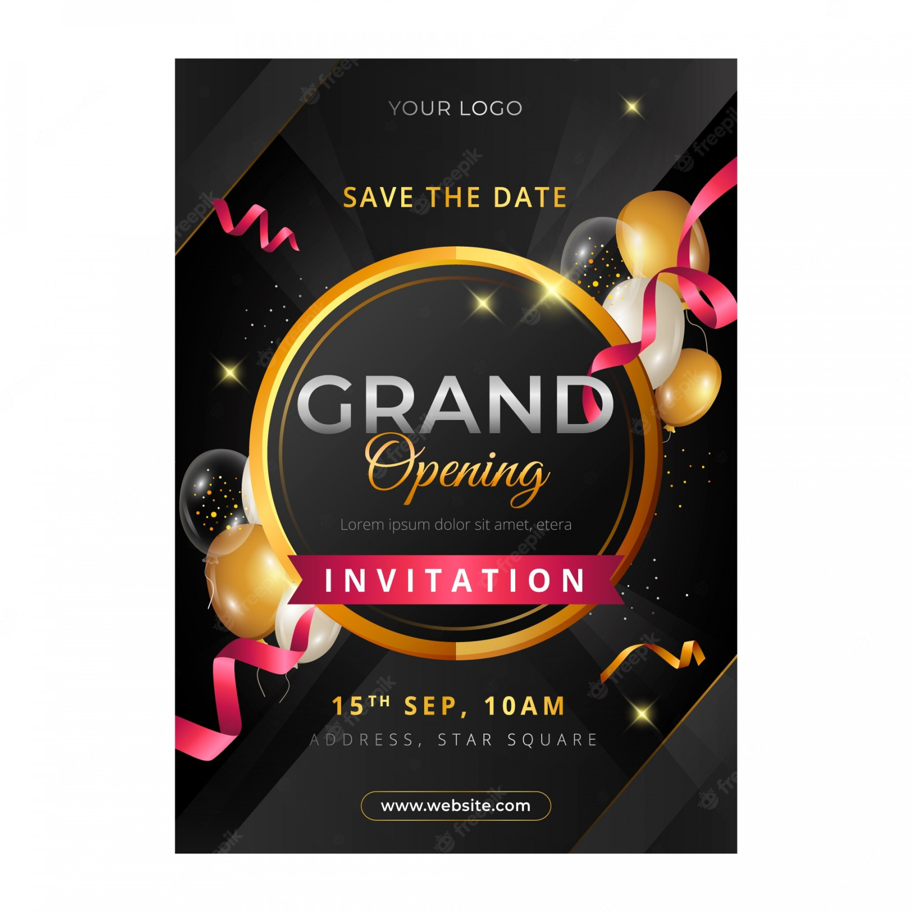 Grand Opening Invitation Images - Free Download on Freepik