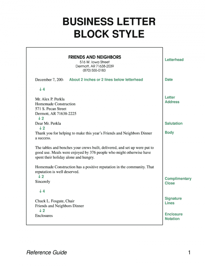 Block Letter Format - Fill Online, Printable, Fillable, Blank