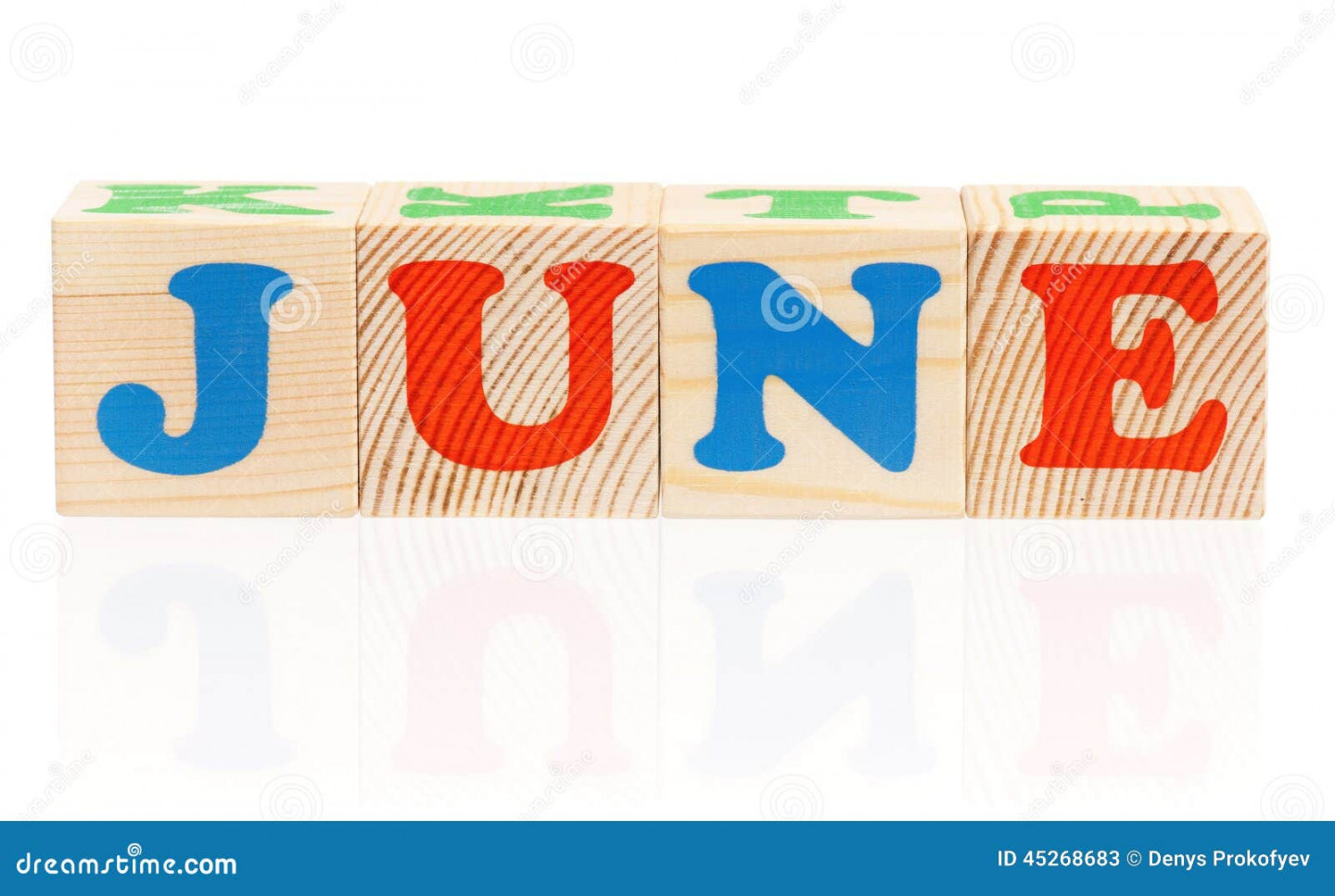 Cubes with letters stock image