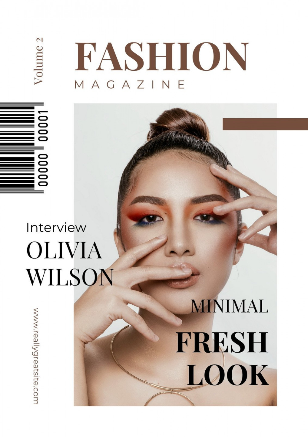 Free beautiful magazine covers you can customize  Canva