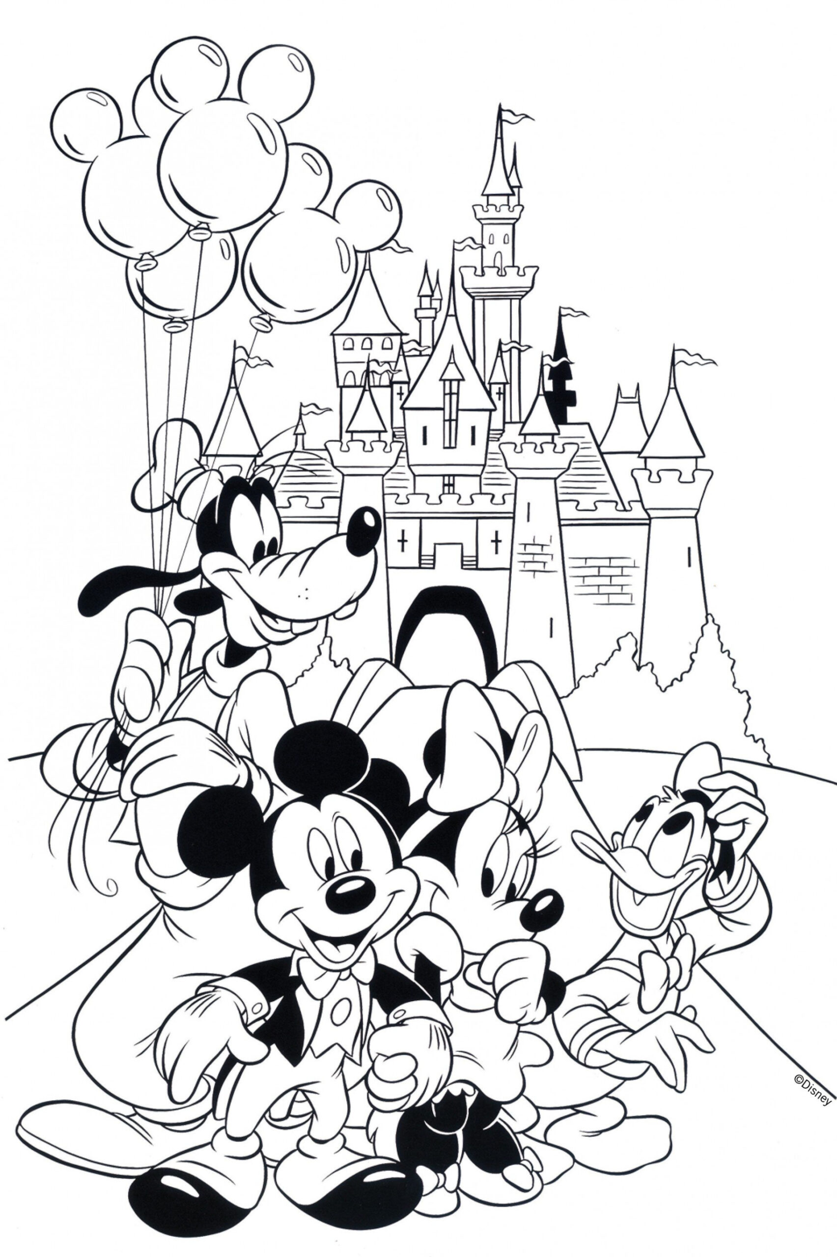 Free Disney Coloring Page! #Printable  Disney coloring pages