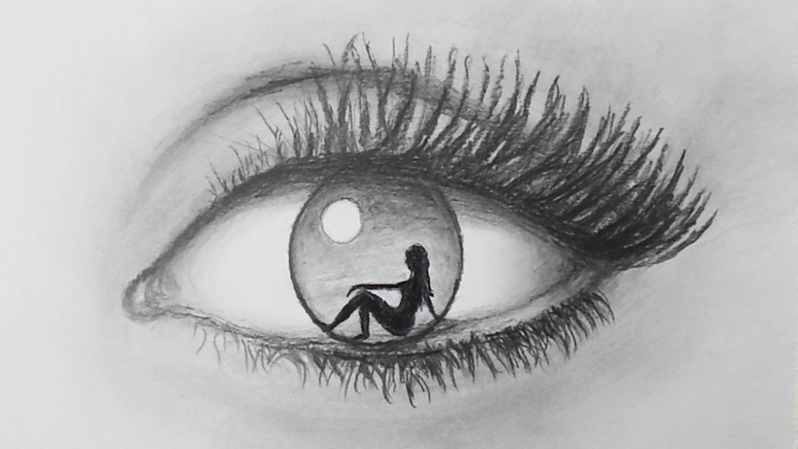 How to draw an eye, Pencil drawing for beginners easy sketches - art and  drawing