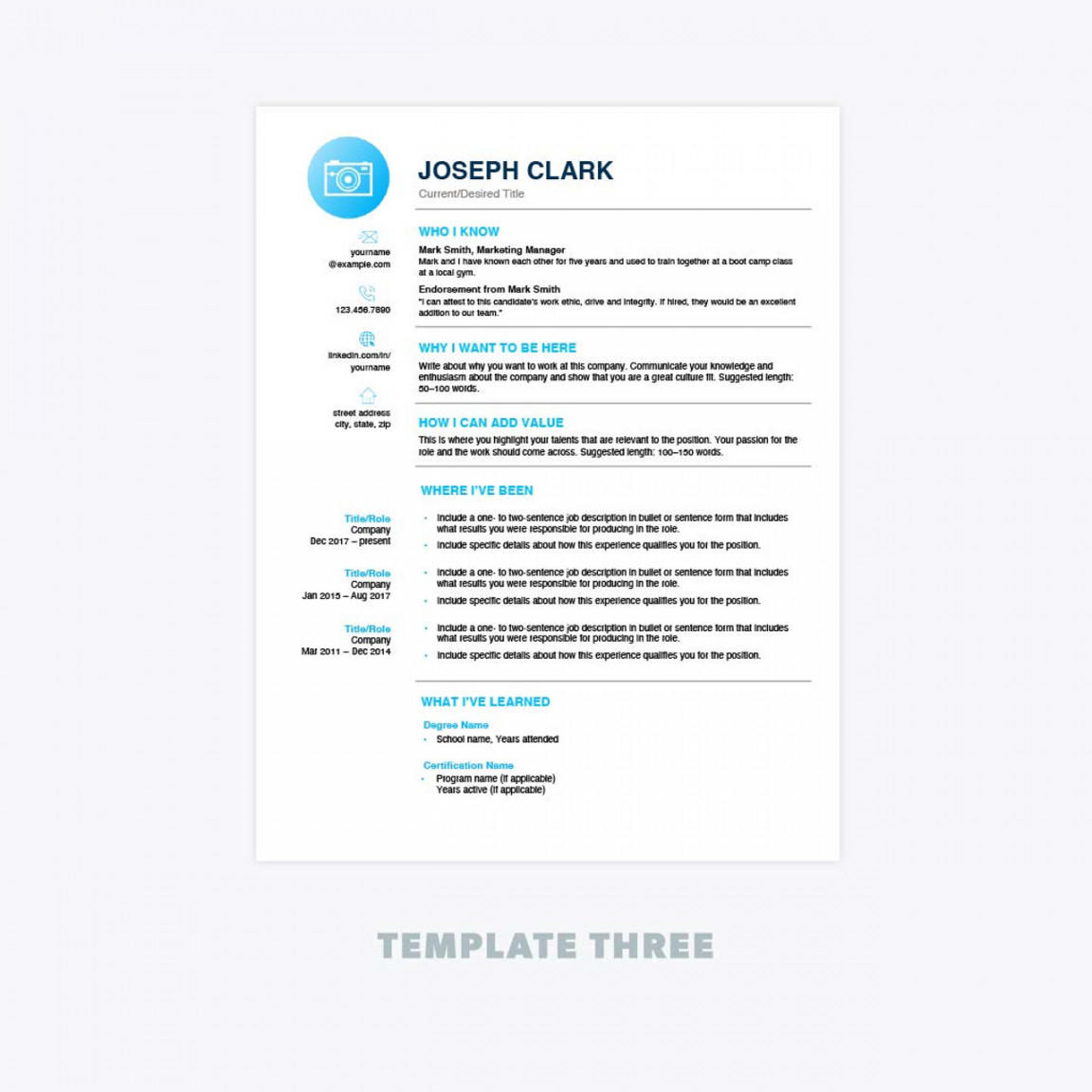 Ken Coleman Resume Templates