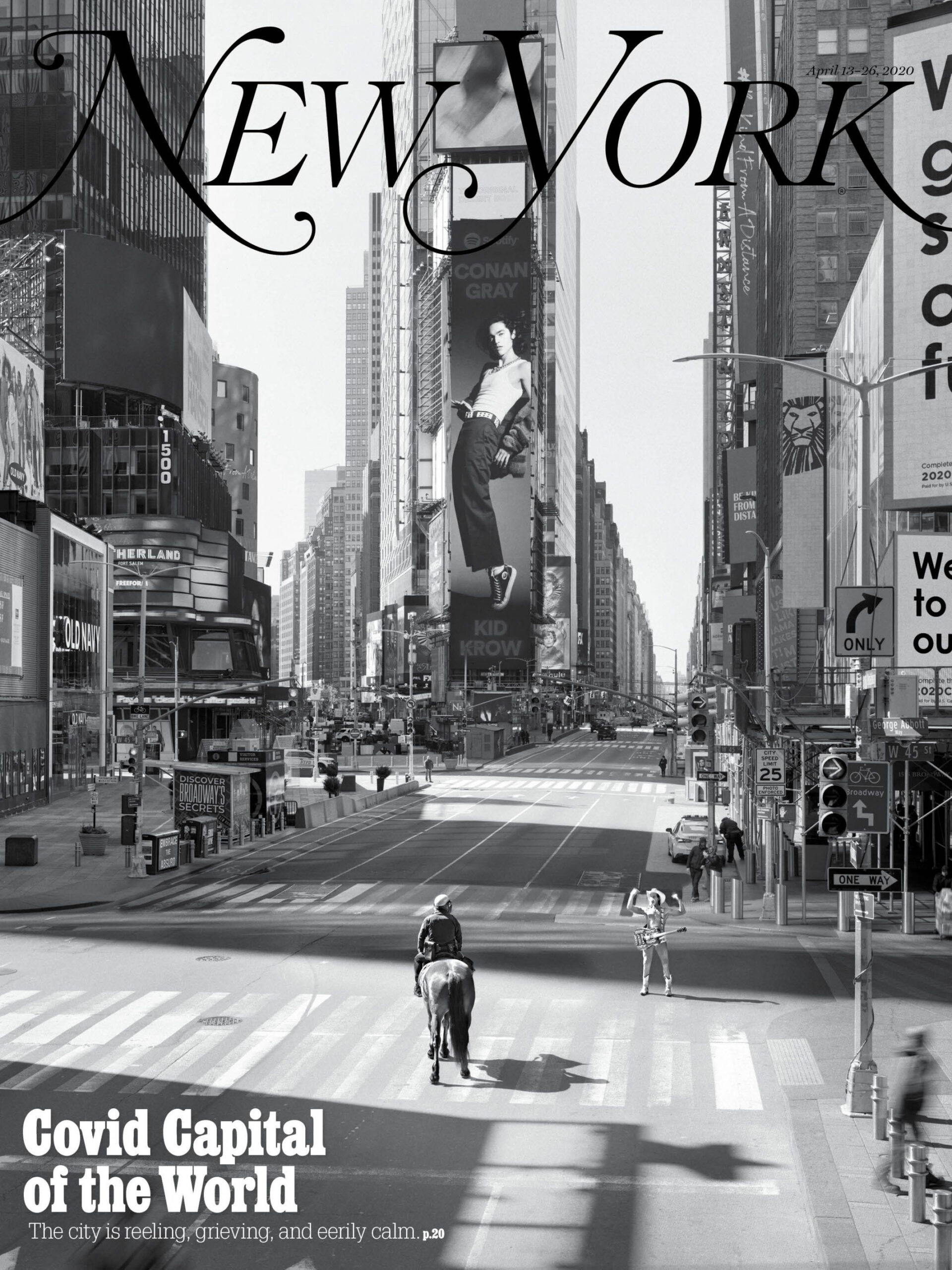 On the Cover of New York Magazine: New York City,  Weeks In