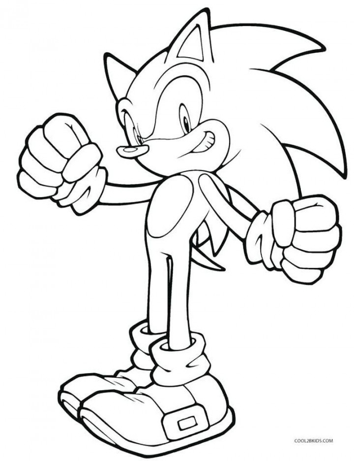 Sonic The Hedgehog Coloring Pages (PDF Download) - Coloringfolder