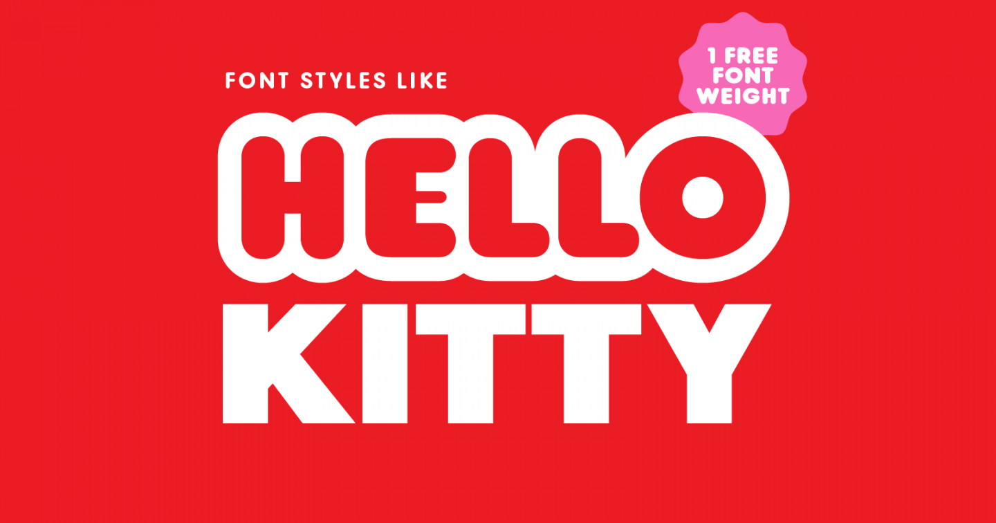 Top  Hello Kitty-style fonts + downloads