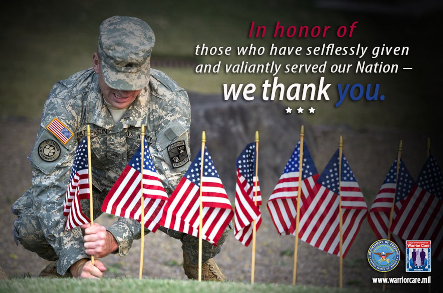 A Memorial Day Message from Warrior Care > Warrior Care > Article