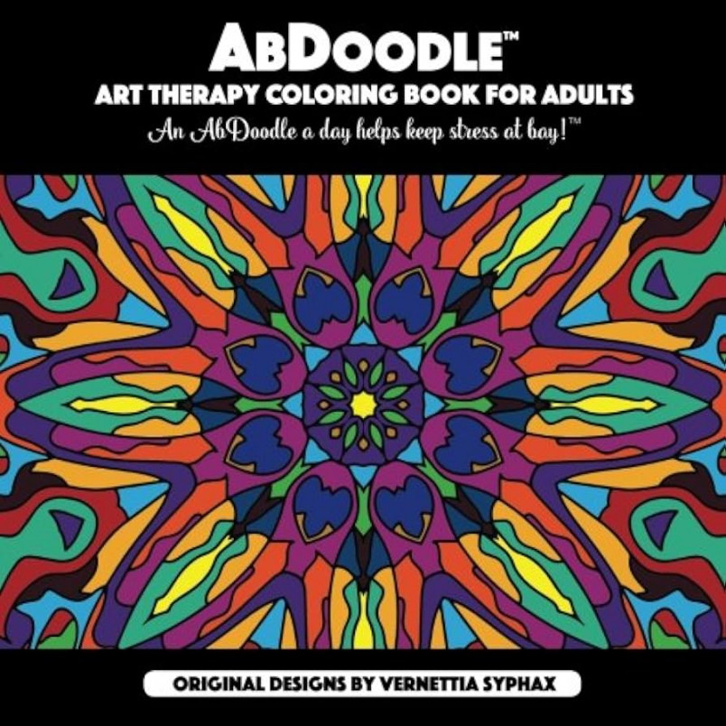 AbDoodle: Art Therapy Coloring Book for Adults