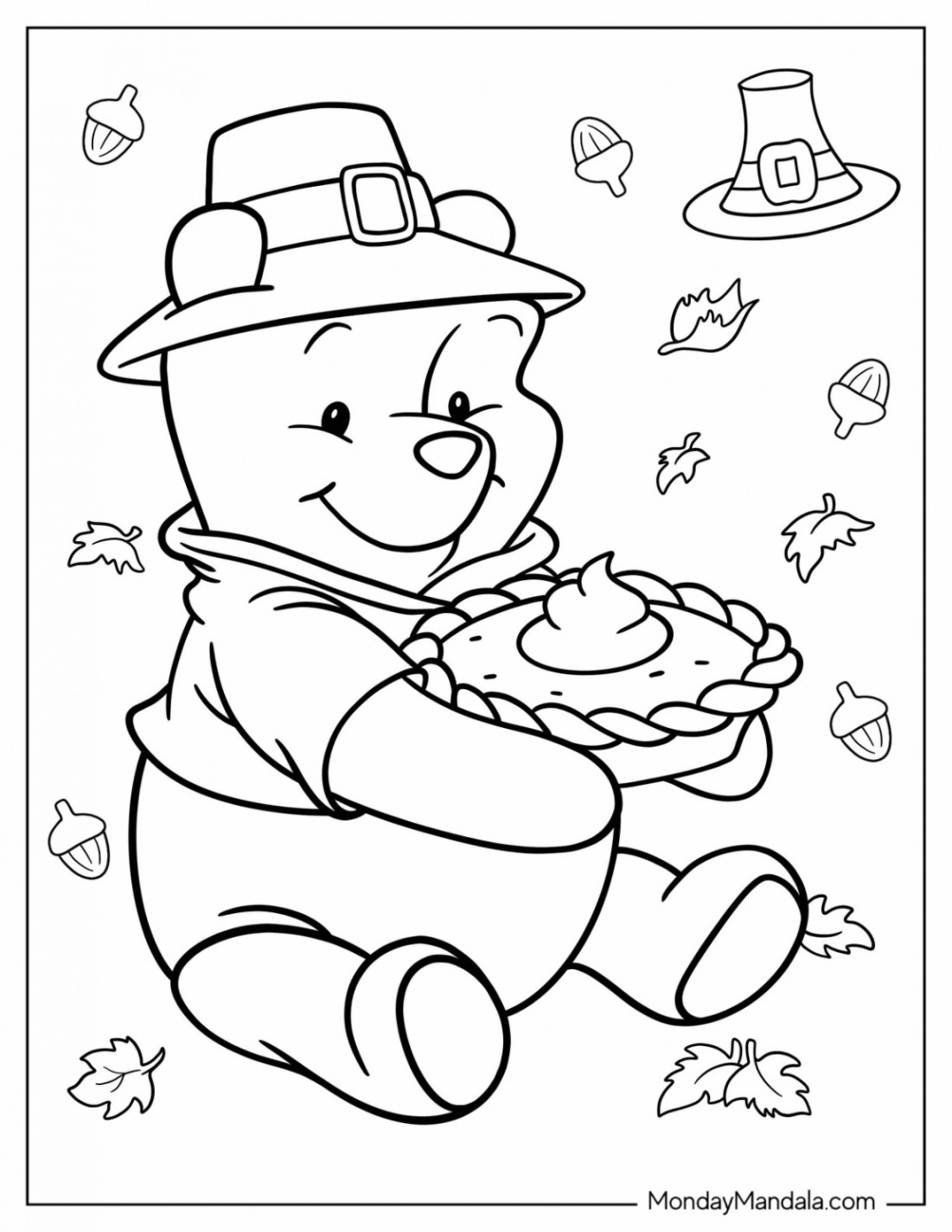 Autumn & Fall Coloring Pages (Free PDF Printables)