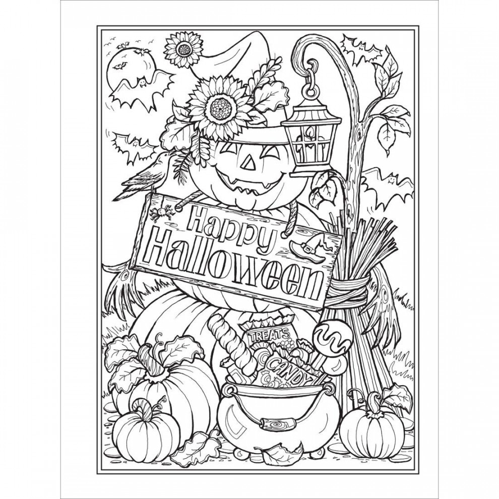 Autumn Harvest Coloring Book  United Art & Education