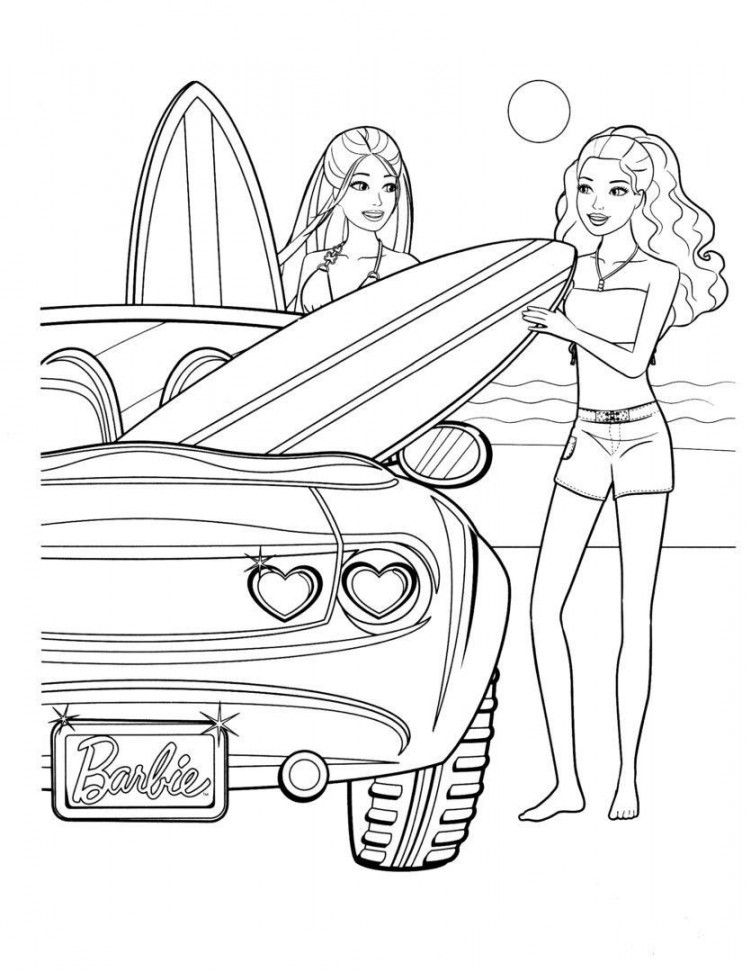 Barbie Life In the Dreamhouse Coloring Pages – From the thousand