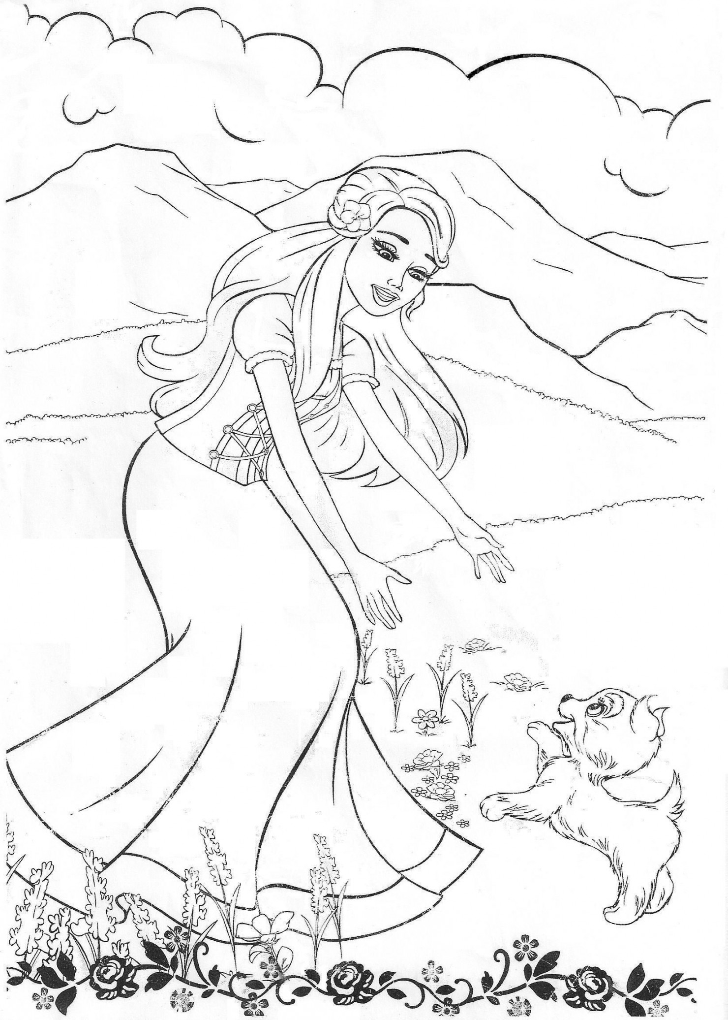 Barbie Movies Photo: barbie coloring pages  Barbie coloring pages