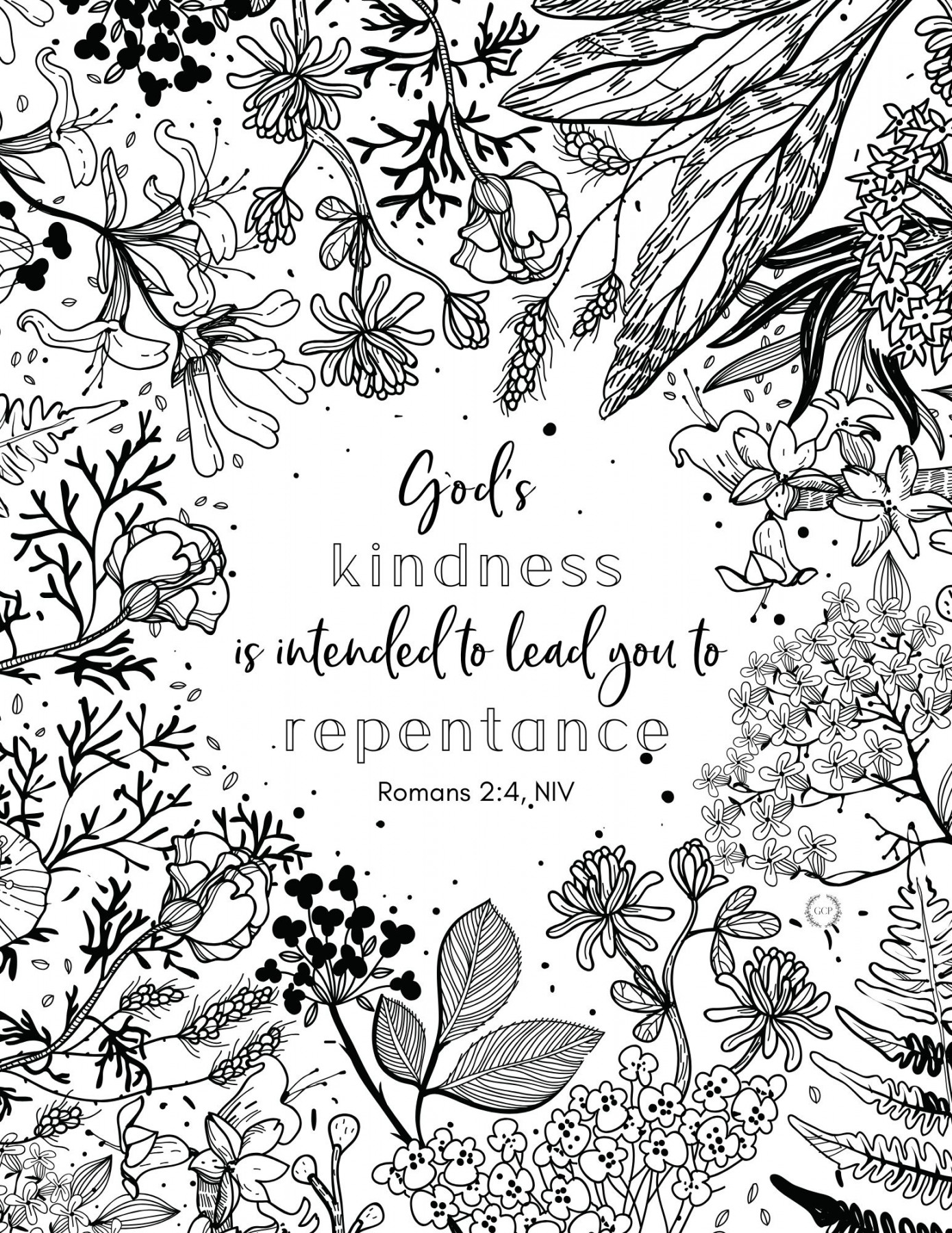 Bible Verse Coloring Pages For Adults - Free Printables