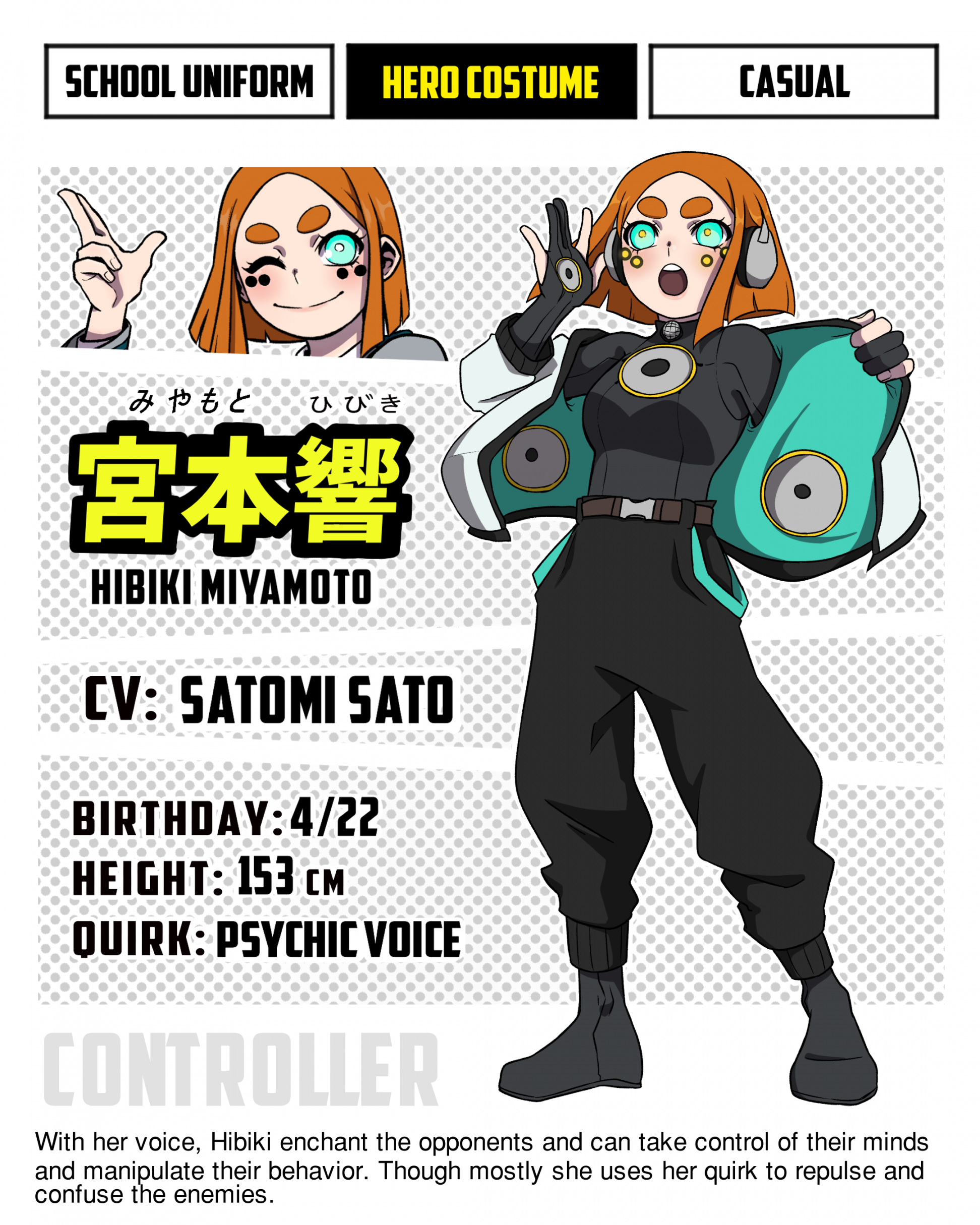 BNHA OC: Template Hero REMAKE by MariaExe on DeviantArt