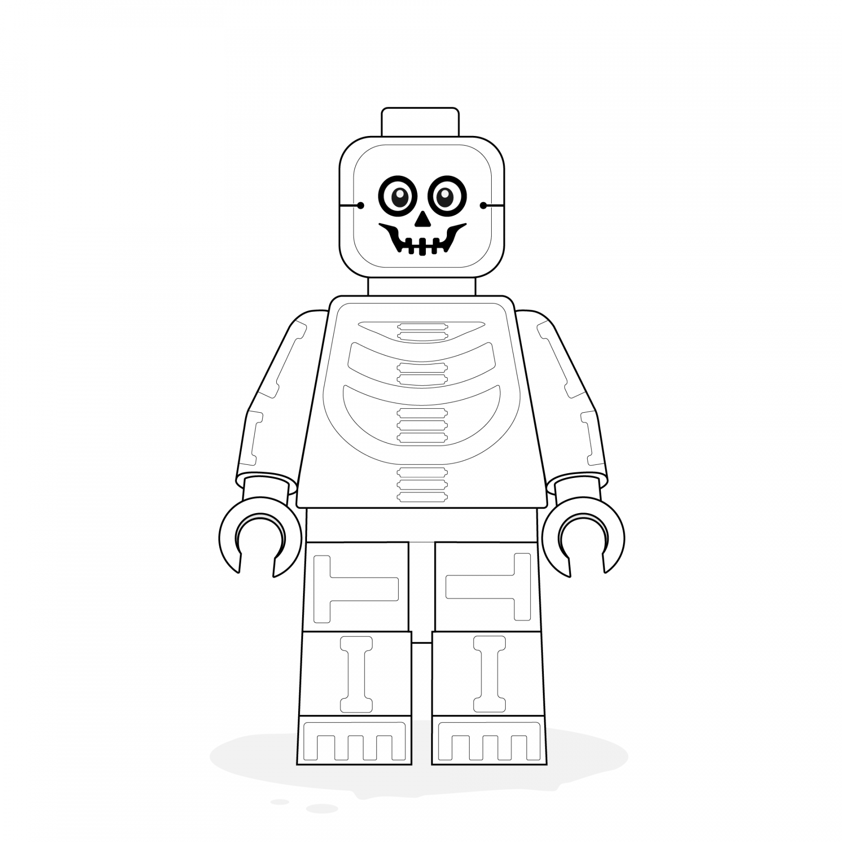 BrickMonsters Halloween – colouring sheets – BrickRunners