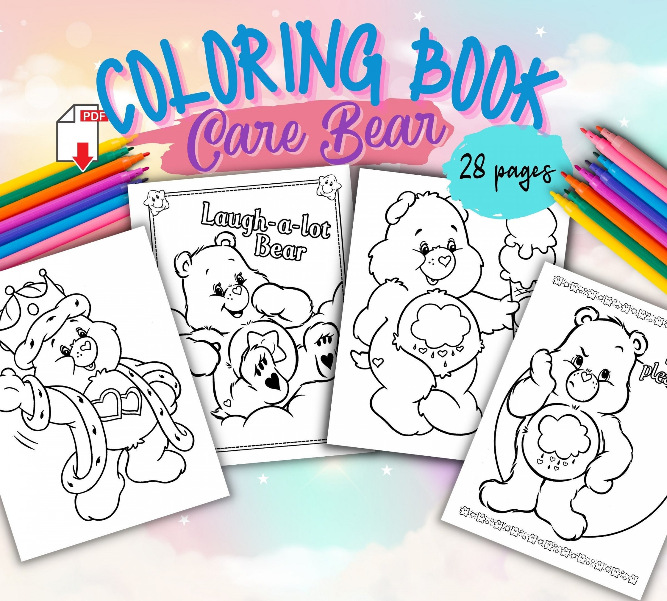 Care Bears Sheet - Etsy