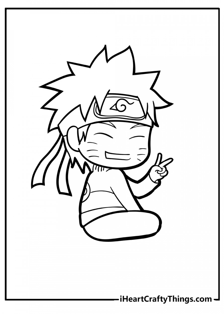 Chibi Coloring Pages (% Free Printables)