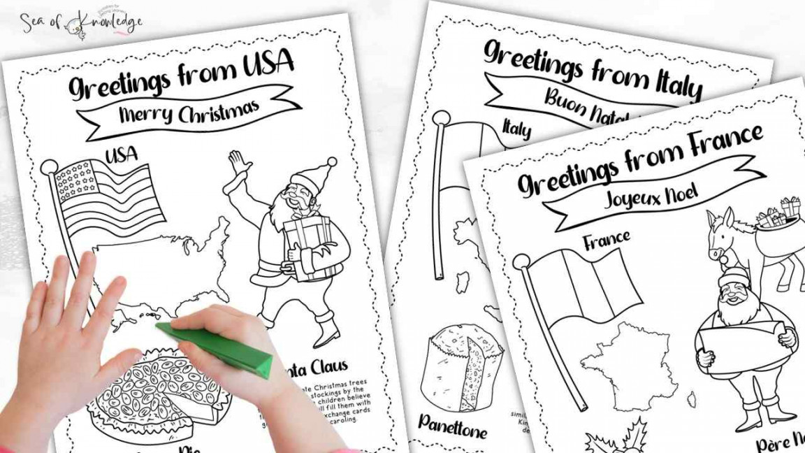 Christmas around the world book [bonus coloring pages]