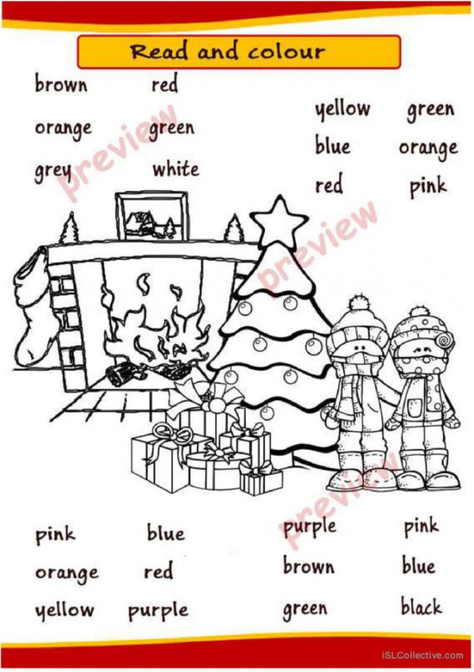 Christmas Coloring pages: English ESL worksheets pdf & doc