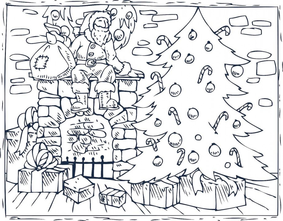 Christmas Coloring Pages for Kids & Adults: Fun & Free Printable