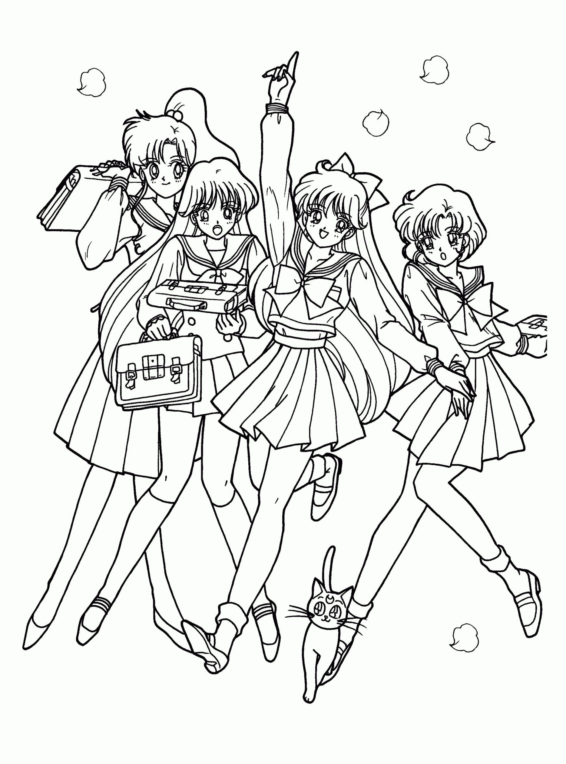 Coloring Page - Sailormoon coloring pages   Sailor moon