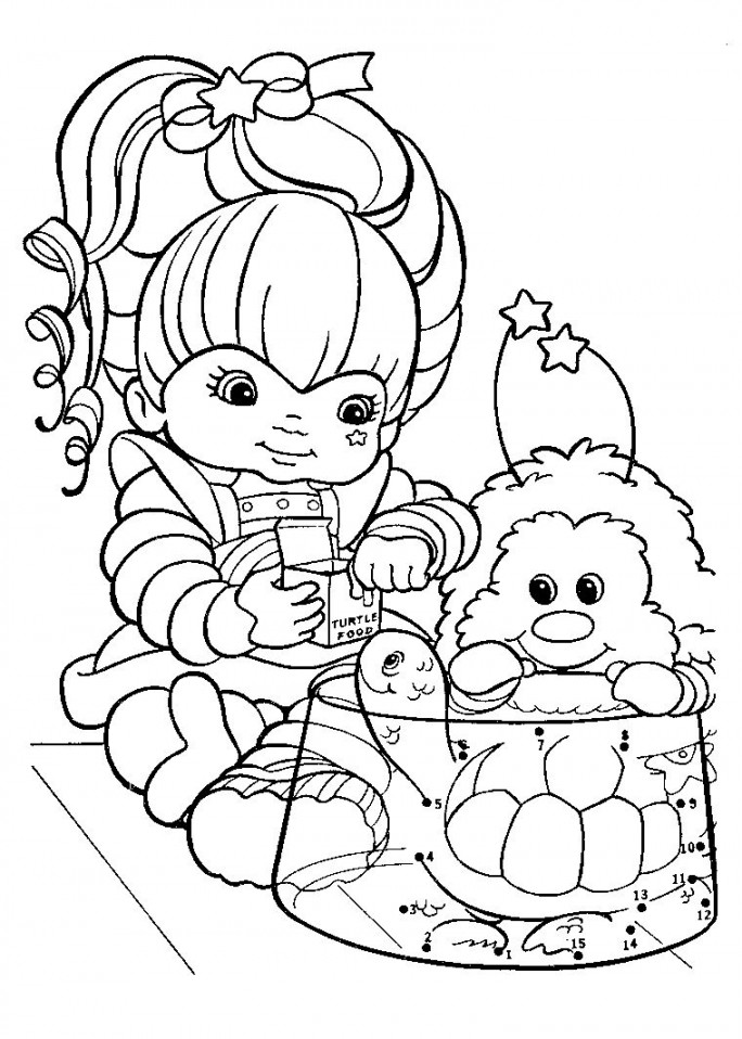 Coloring Pages Rainbow Brite - AZ Coloring Pages  Coloring books