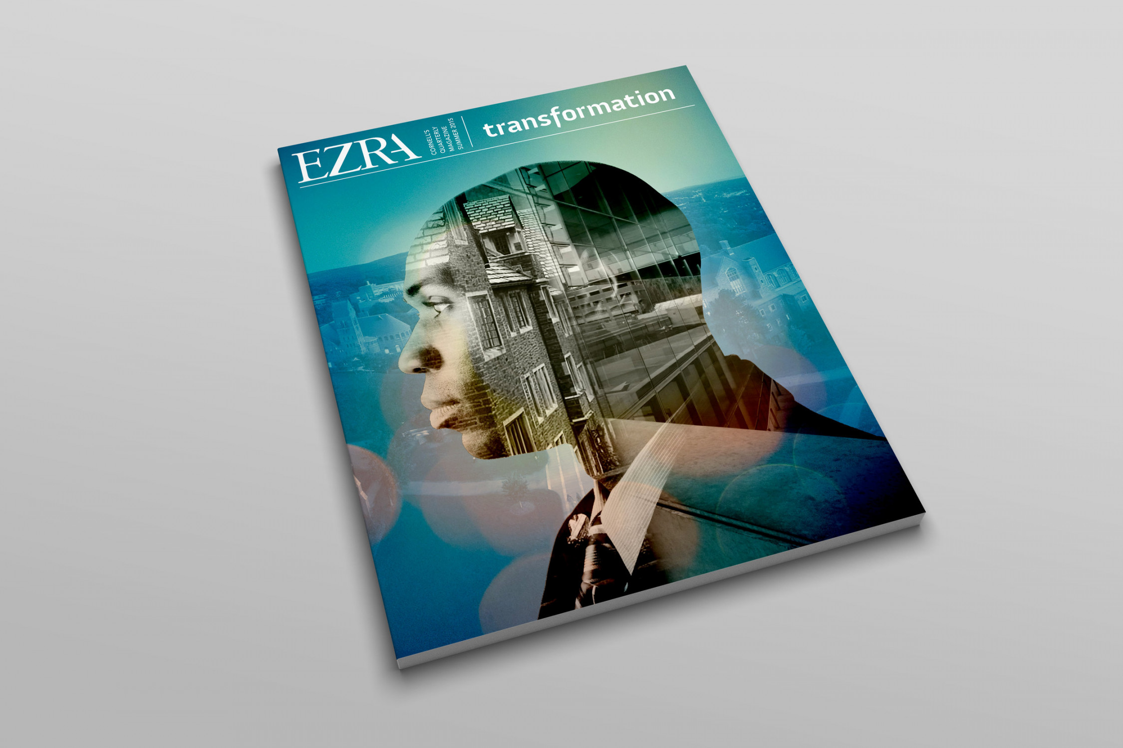 Cornell University: Ezra Magazine cover sketch — CObP Design