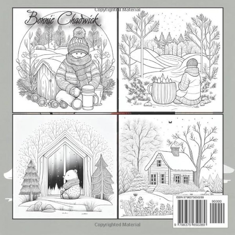 Cozy Winter Nights: Book Two (Cozy Winter Nights Coloring Book)