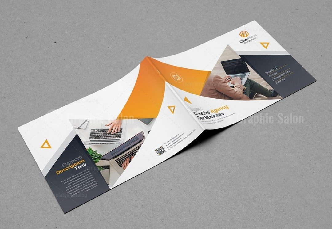 Creative Business Landscape Brochure Template - Graphic Templates