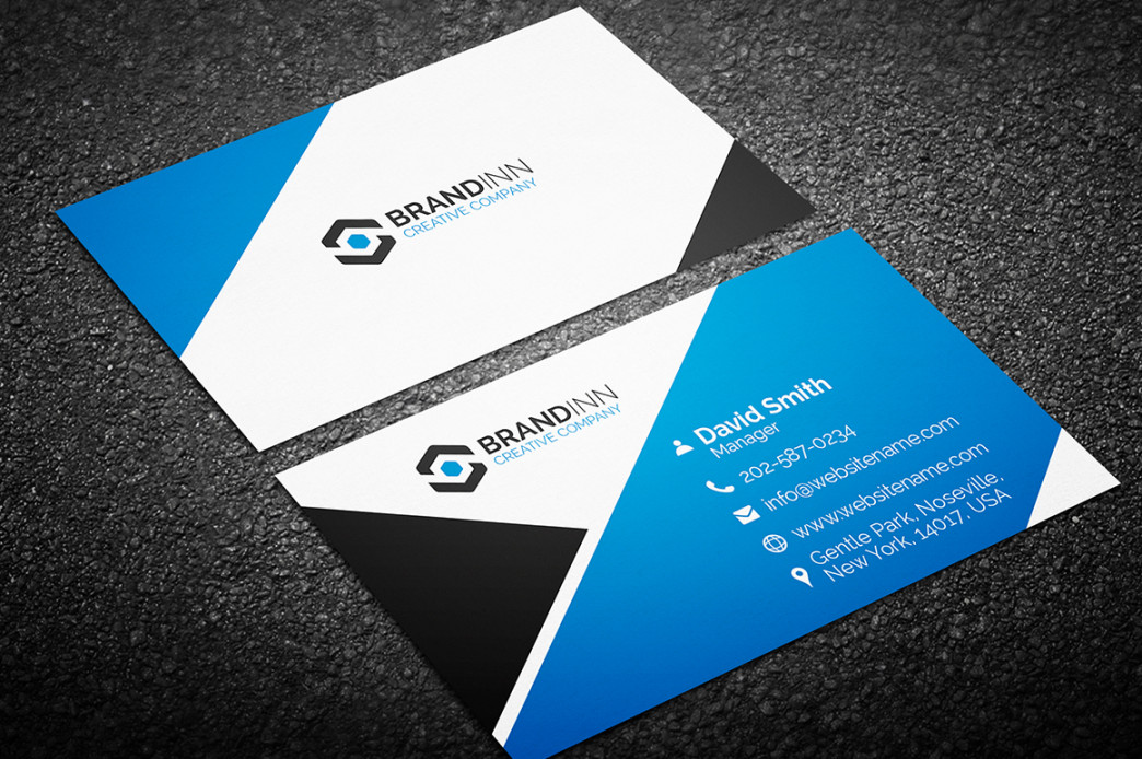 Creative Corporate Business Card