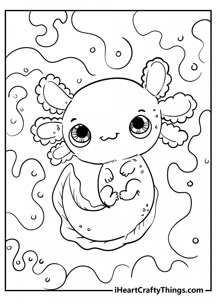 Cute Animals Coloring Pages (% Free Printables)