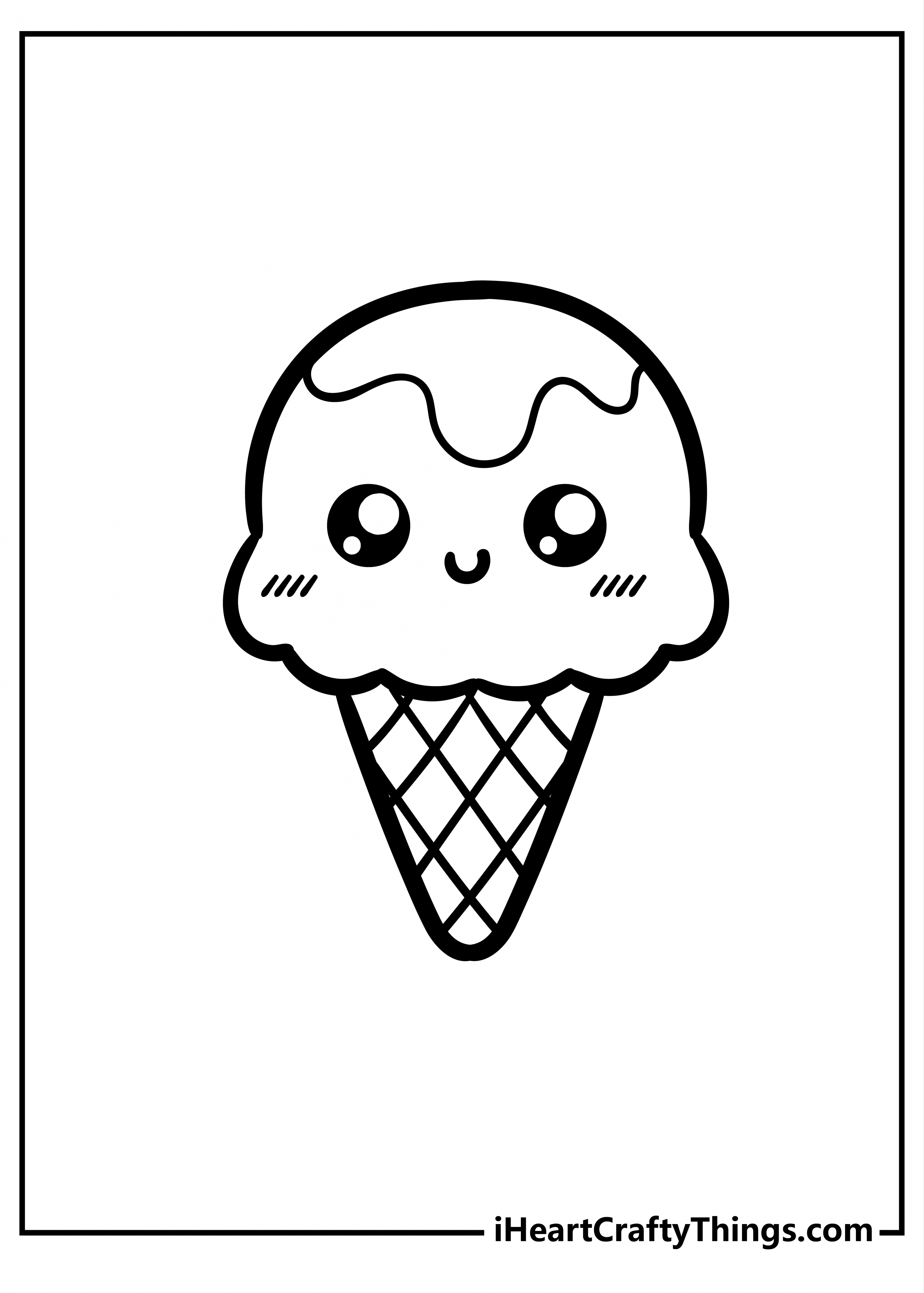 Cute Food Coloring Pages (% Free Printables)