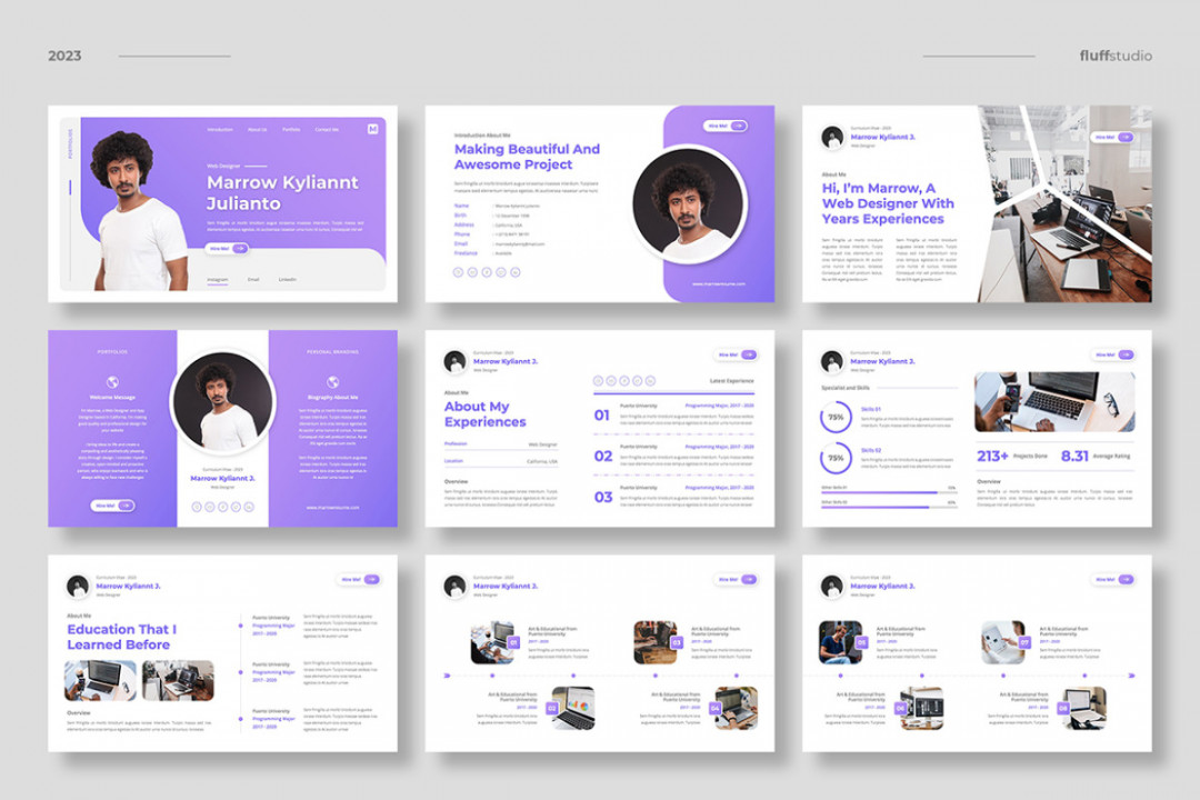 CV and Resume Keynote Template  Nulivo Market