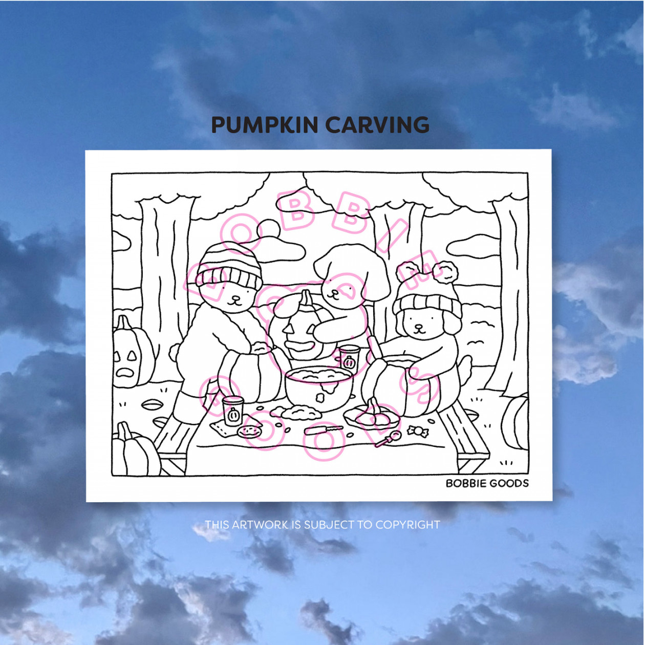 Digital Download • October Coloring Pages