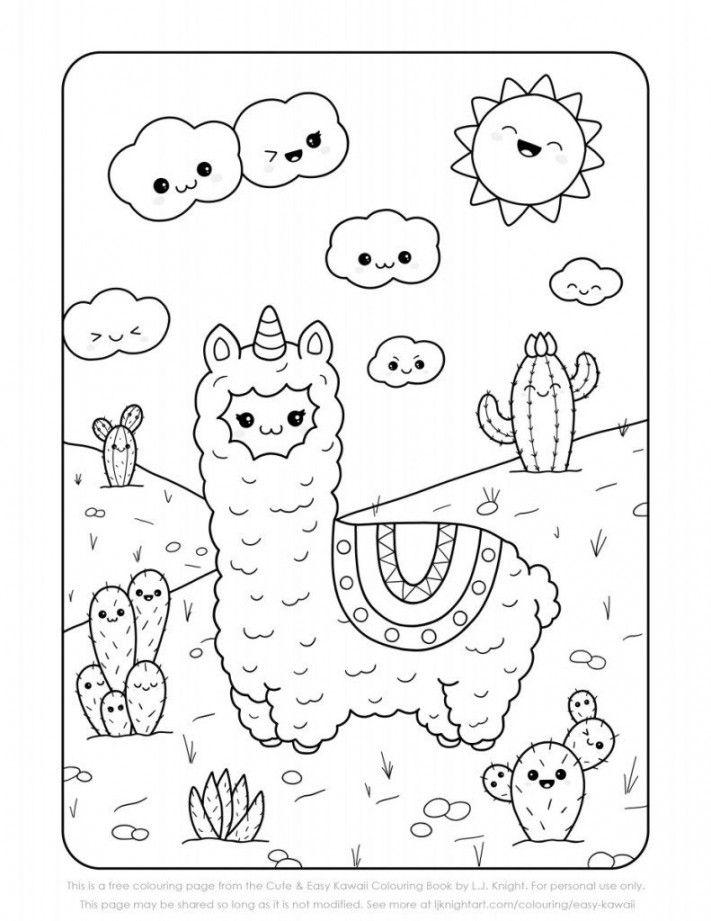 Discover the Adorable World: Free Printable Kawaii Coloring Pages