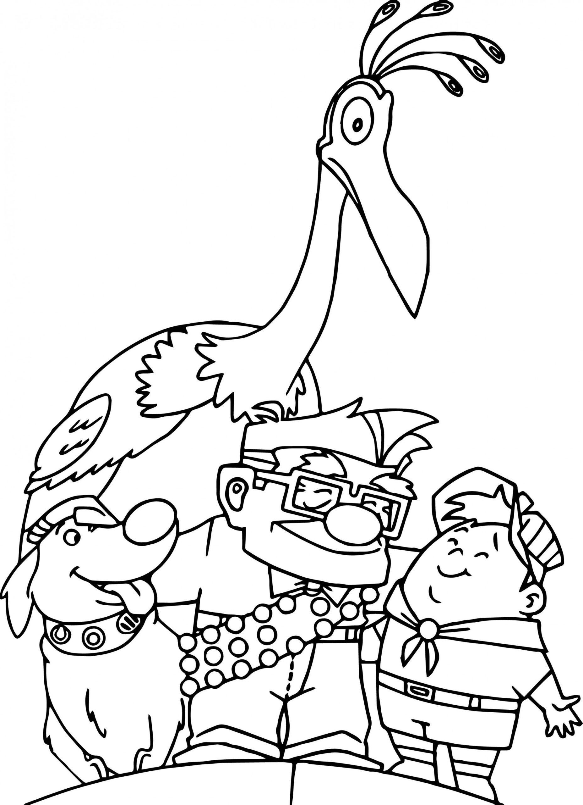 Disney Pixar Up Coloring Pages - Wecoloringpage