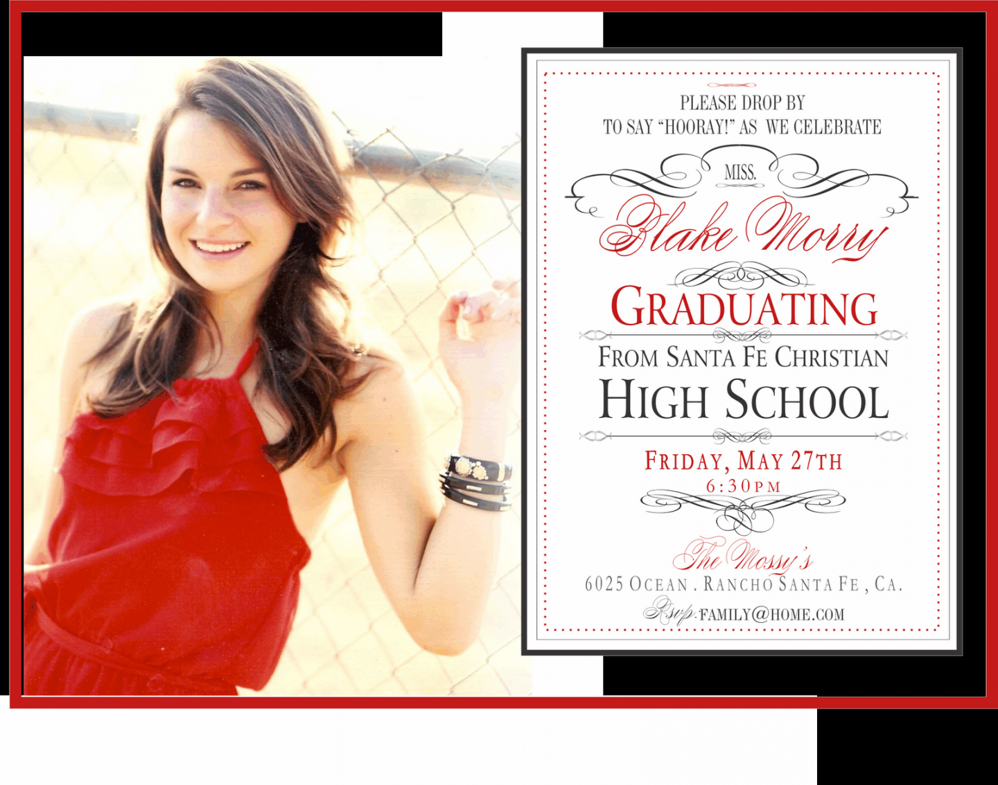 Dresses Grad Invites