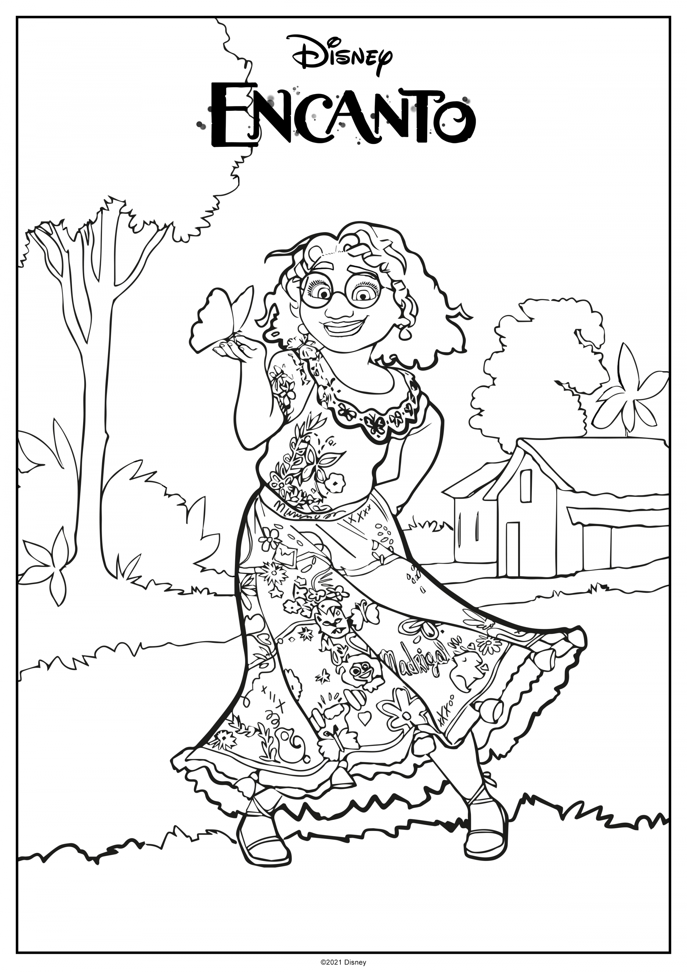 Encanto Coloring Pages and Activity Pack Simply Sweet Days