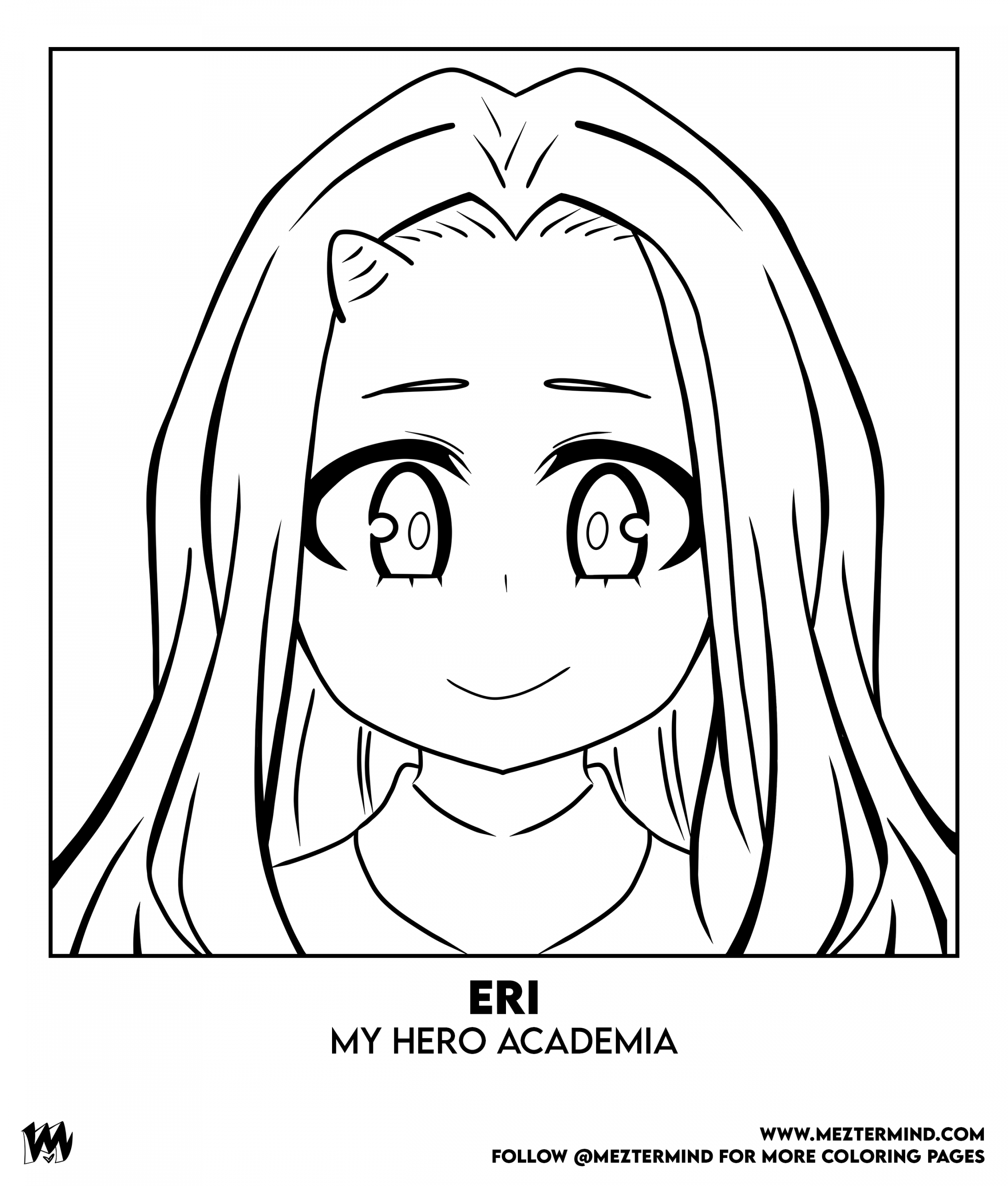 Eri Coloring Page – Meztermind