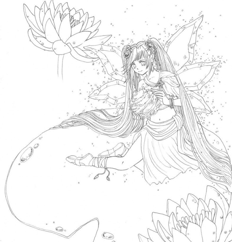 Fairy coloring pages, Coloring contest, Fairy coloring