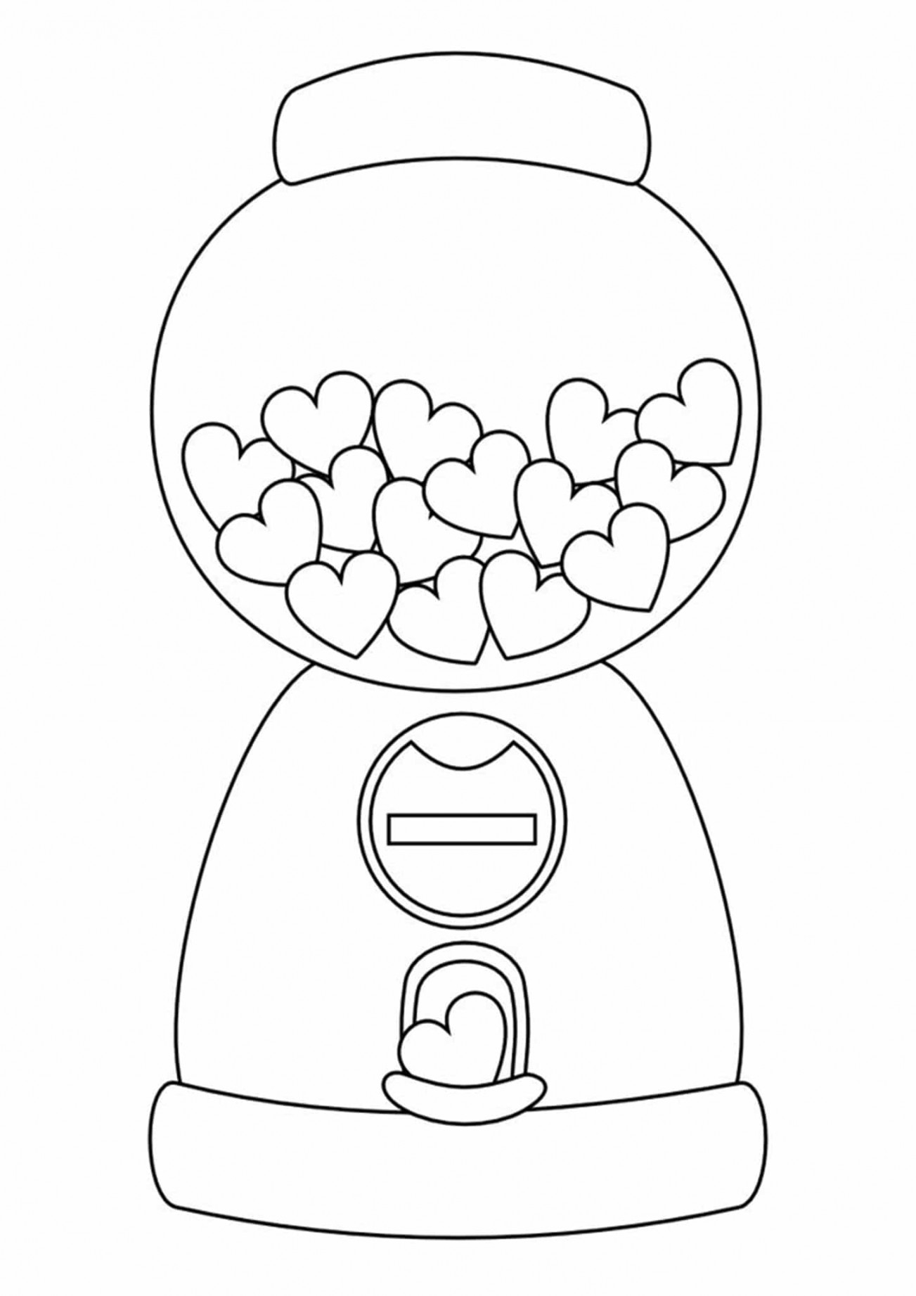 Free & Easy To Print Cute Coloring Pages - Tulamama