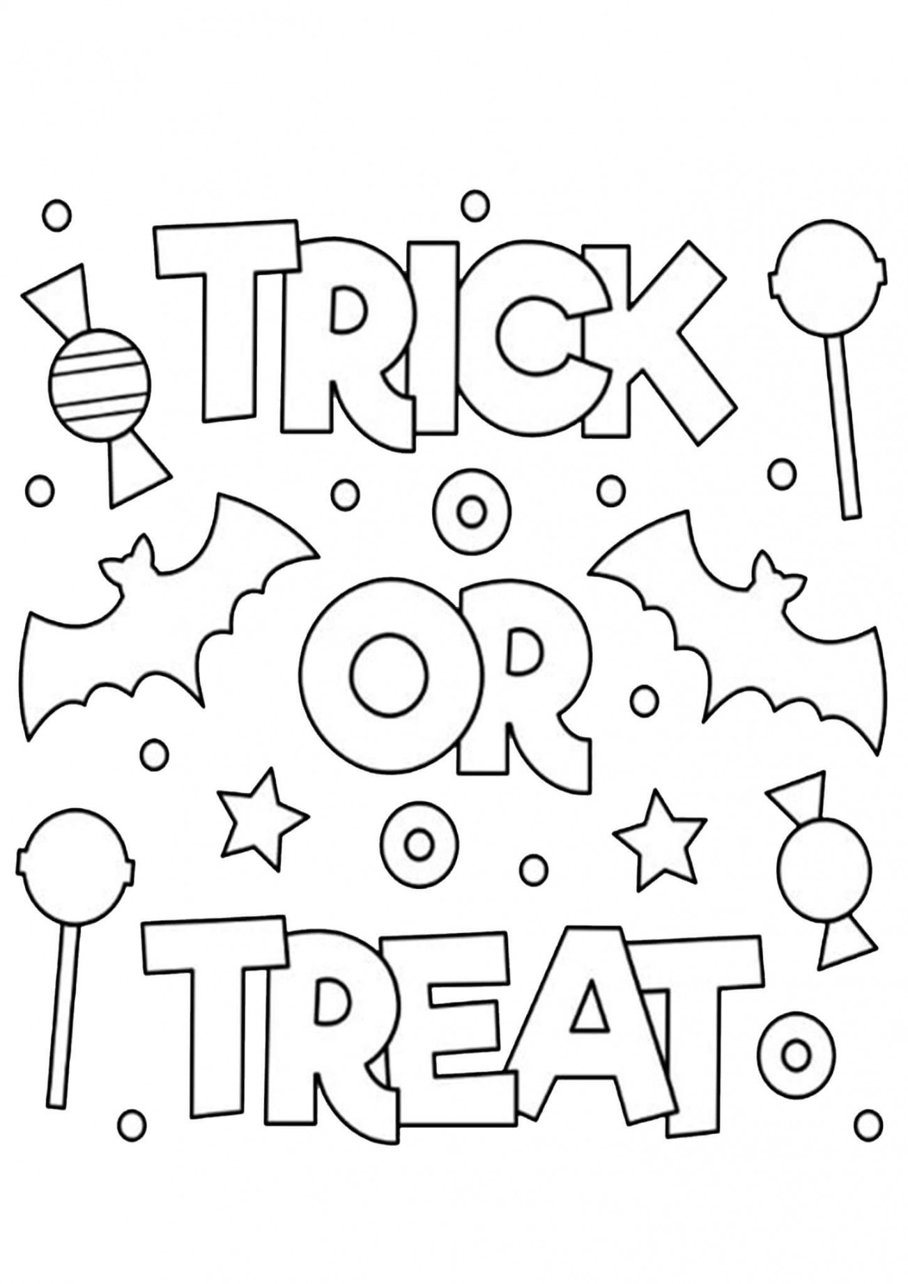 Free & Easy To Print Halloween Coloring Pages  Free halloween