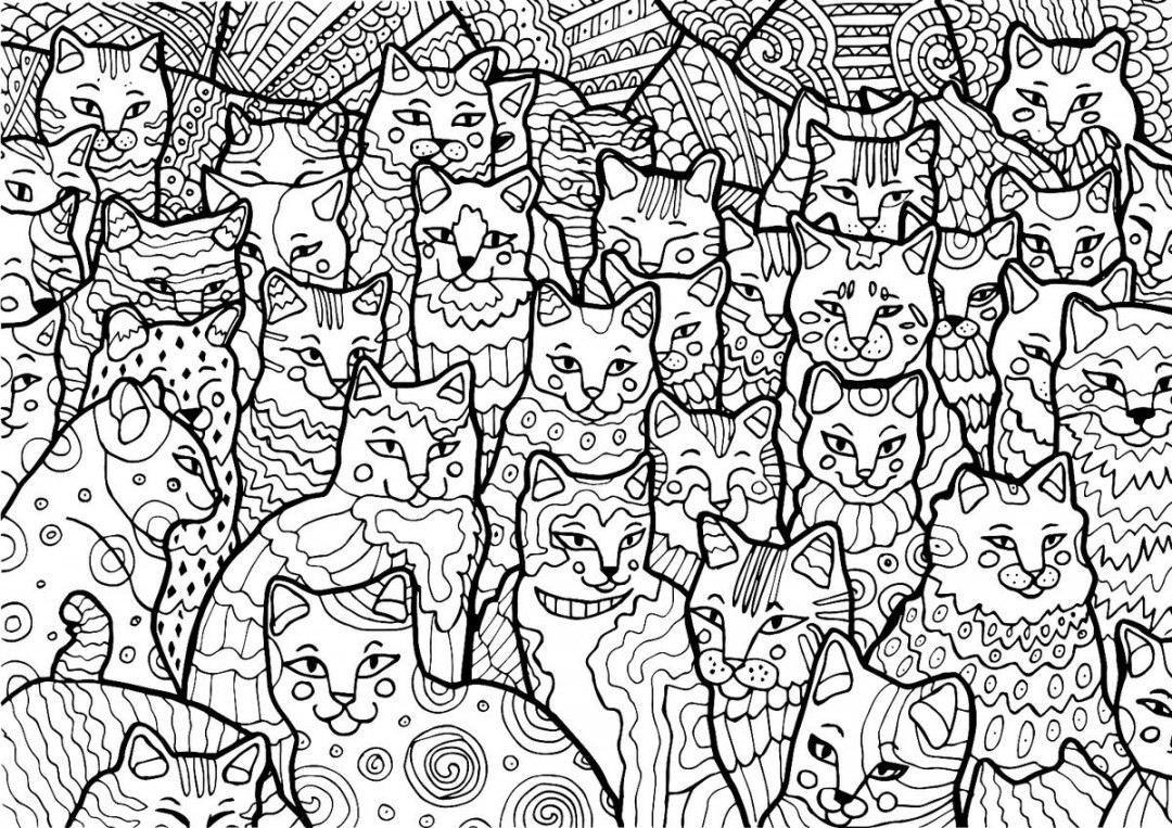 Free Cat Coloring Pages: Purr-fect Printable Free Coloring Pages