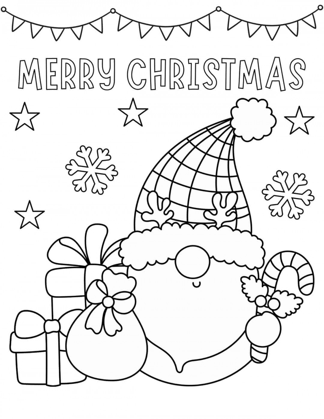 Free Christmas Coloring Pages for Kids - Prudent Penny Pincher