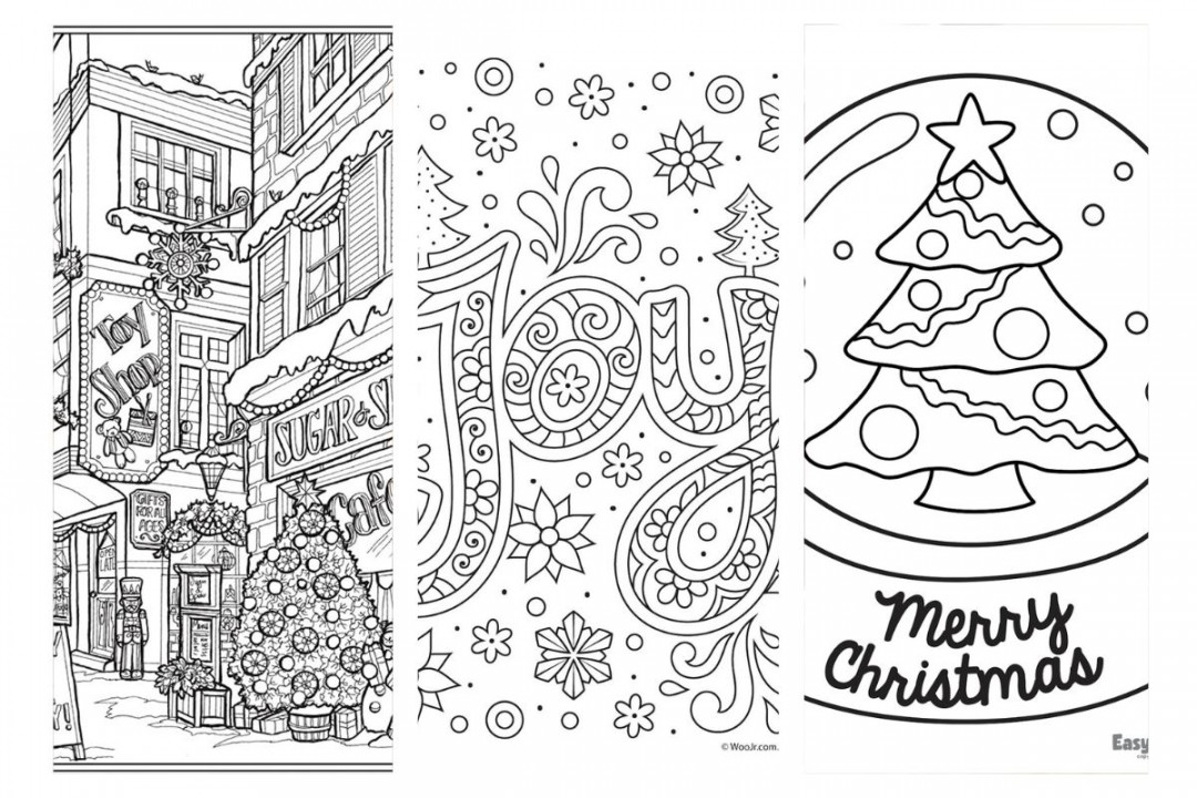 Free Christmas Coloring Pages - Mom Life Made Easy