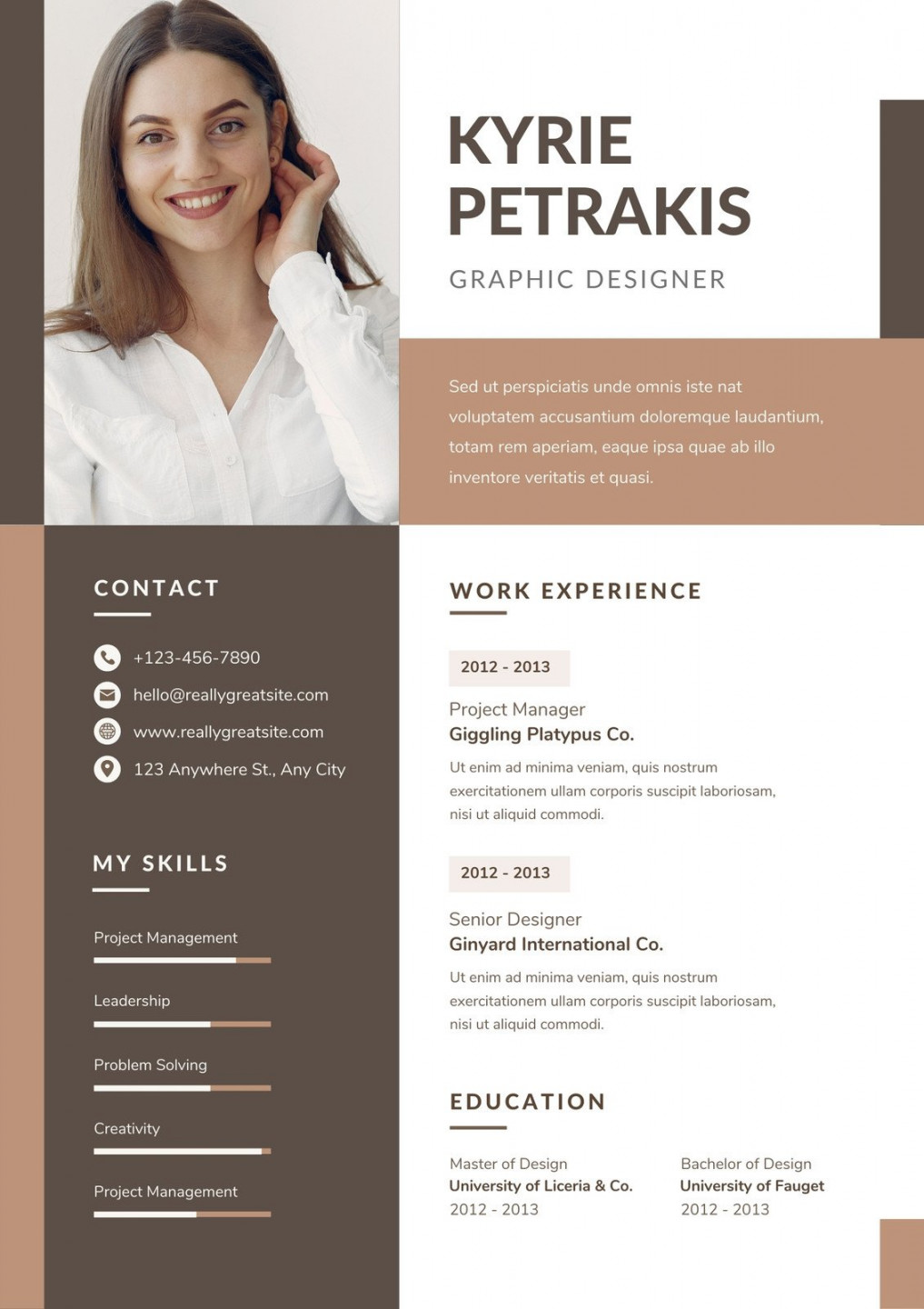 Free custom printable colorful resume templates  Canva