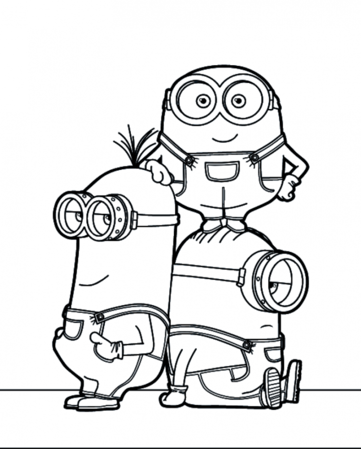 FREE Despicable Me  Coloring Pages - Jinxy Kids