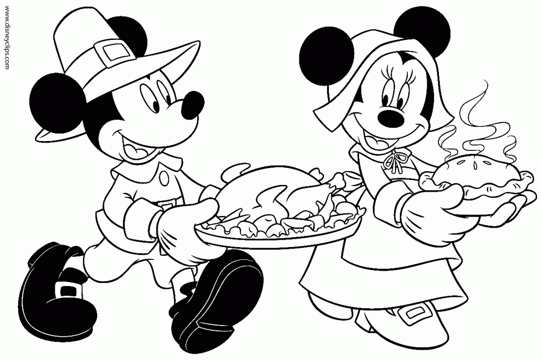 Free Disney Thanksgiving Color Sheets - I Am a Mommy Nerd  Disney