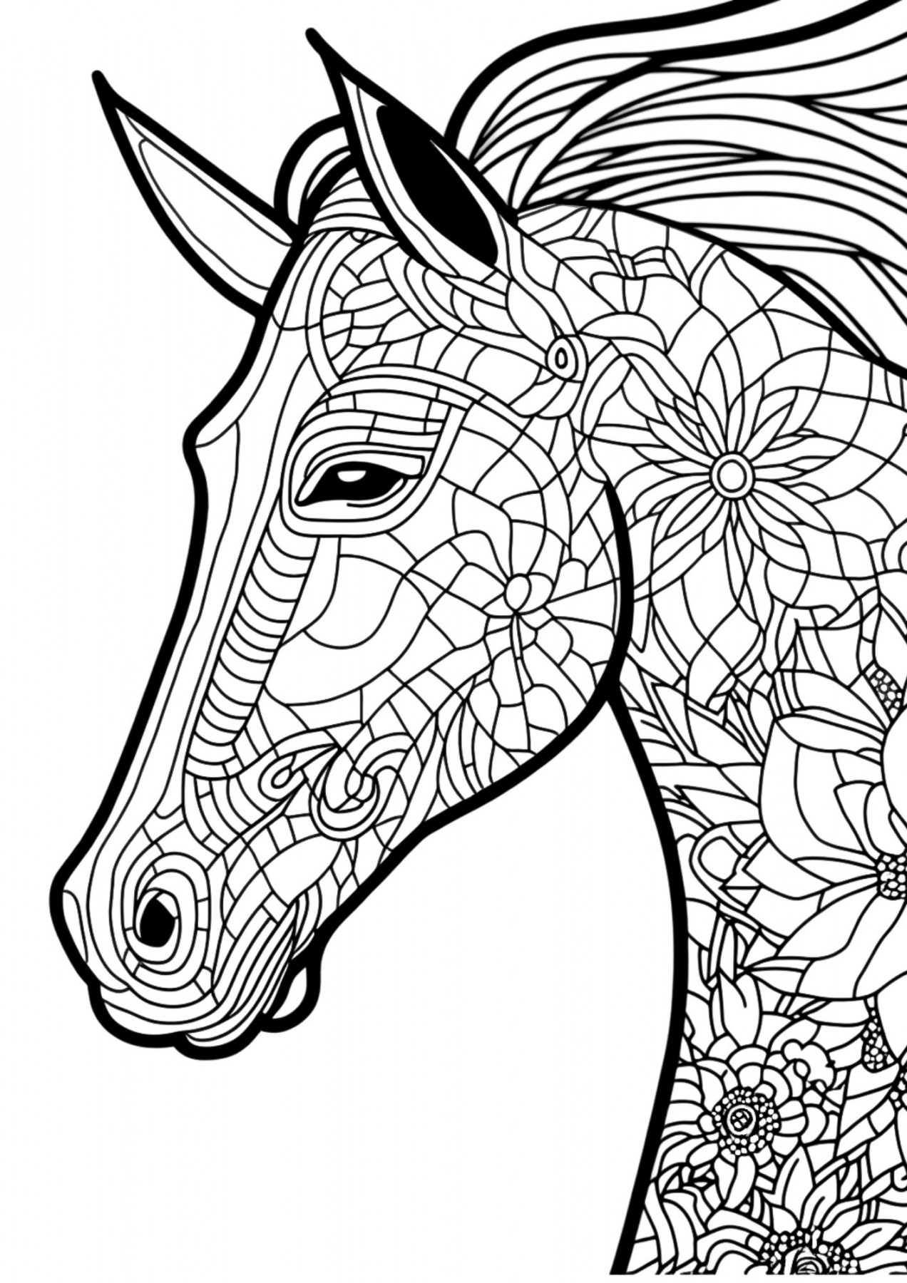 Free Printable Animal Coloring Pages for Adults: Relax, Unwind