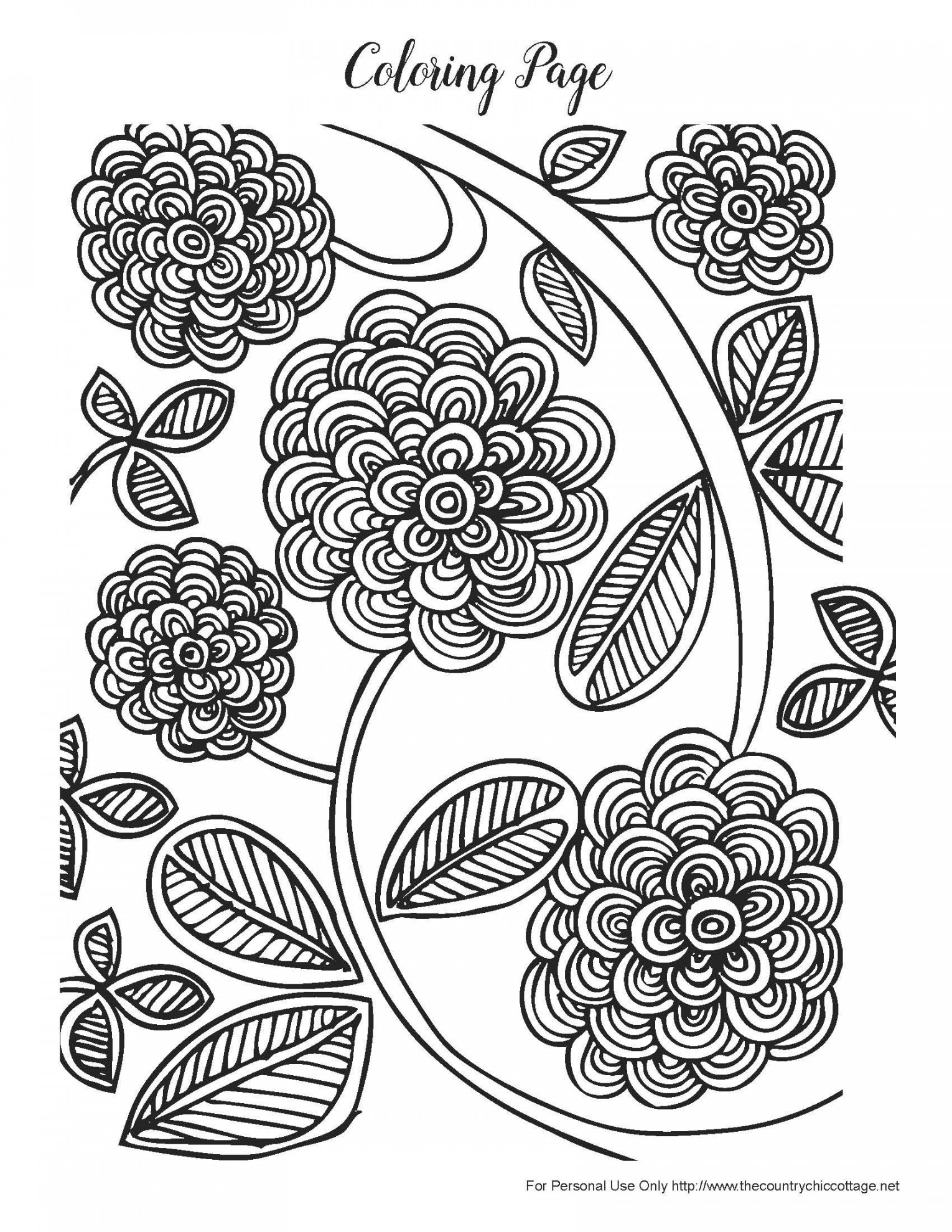 Free Spring Coloring Pages for Adults  Spring coloring pages